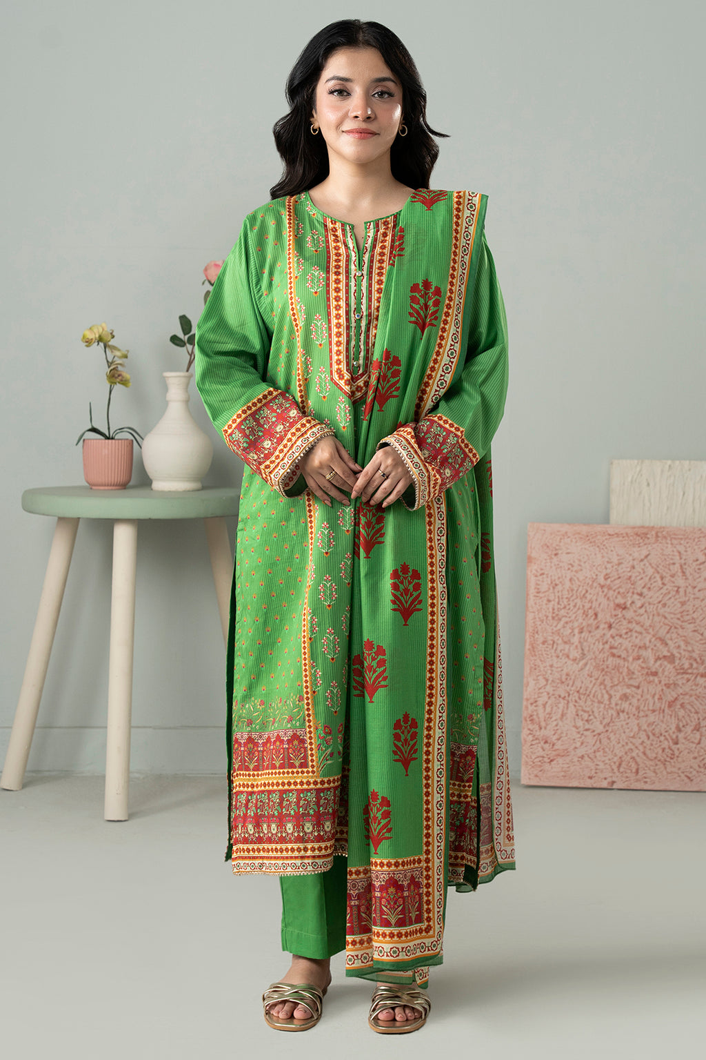 Kurta Dupatta Trouser - 1618