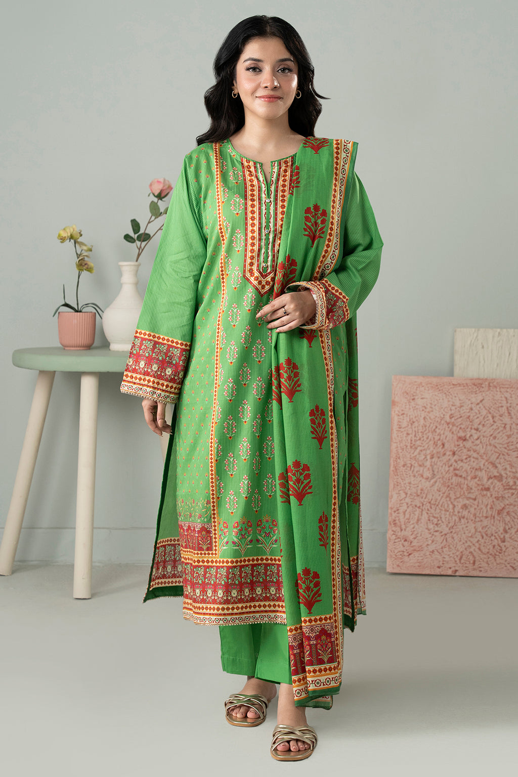 Kurta Dupatta Trouser - 1618