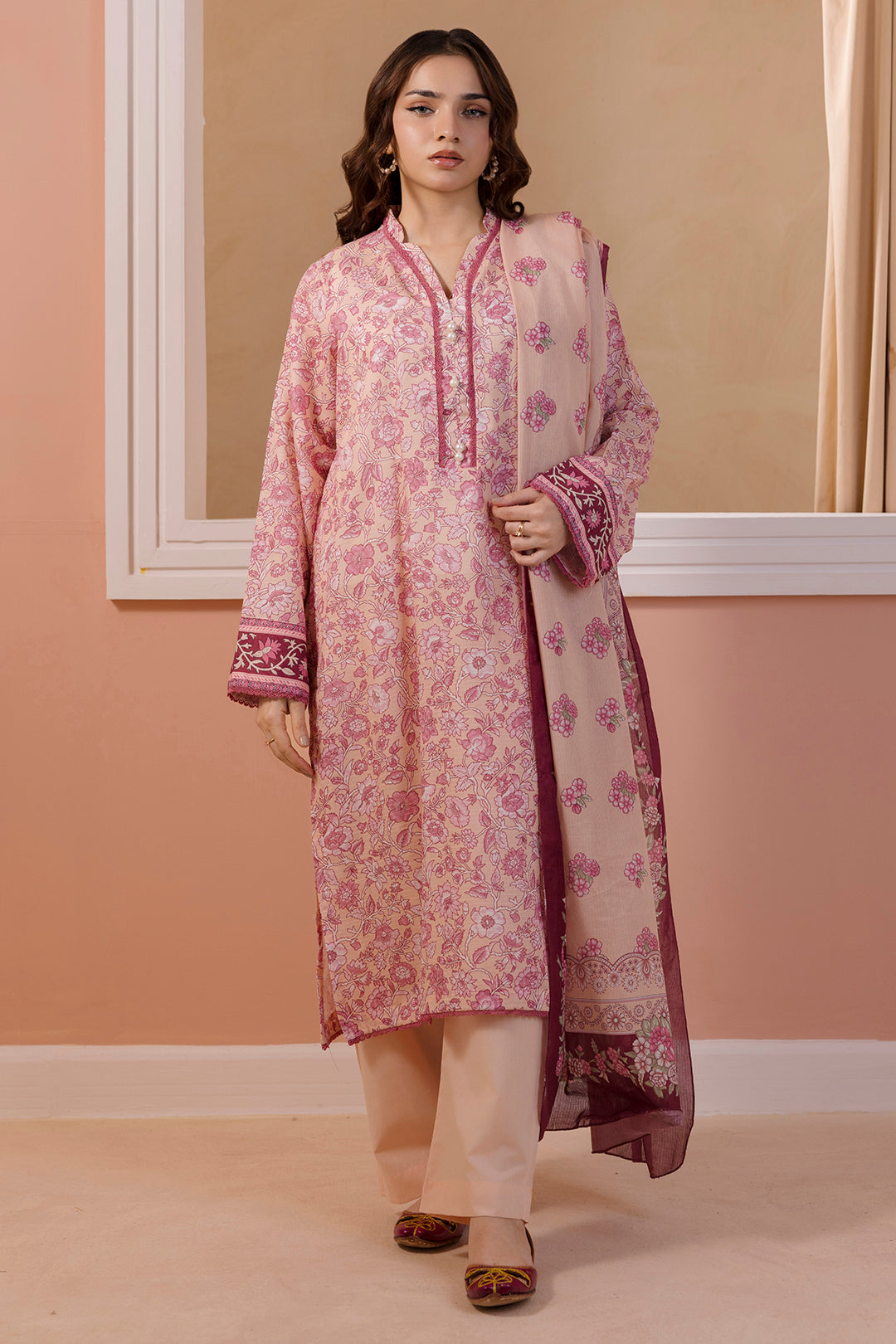 Kurta Dupatta Trouser - 1625