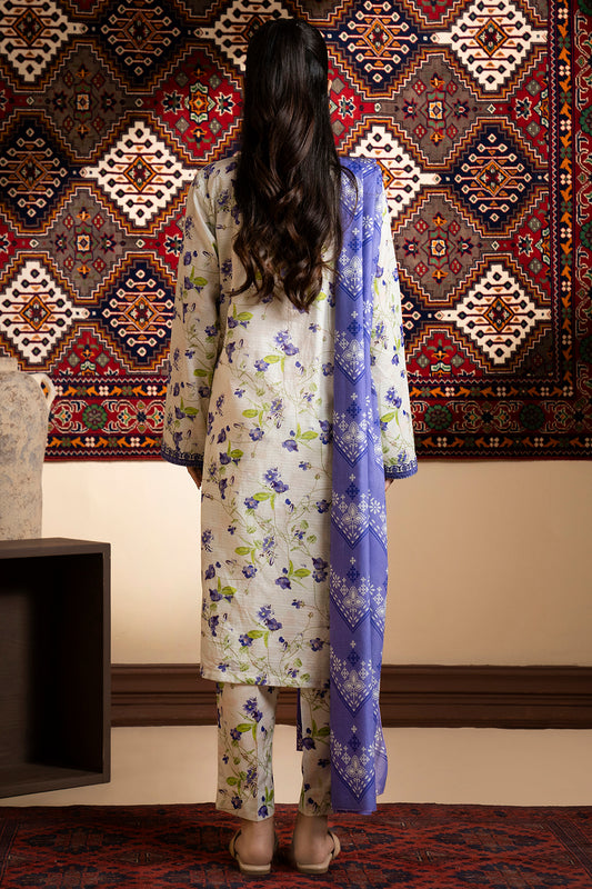 Embroidered Kurta Dupatta Trouser - 1628