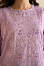 Embroidered Kurta Dupatta Trouser - 1629