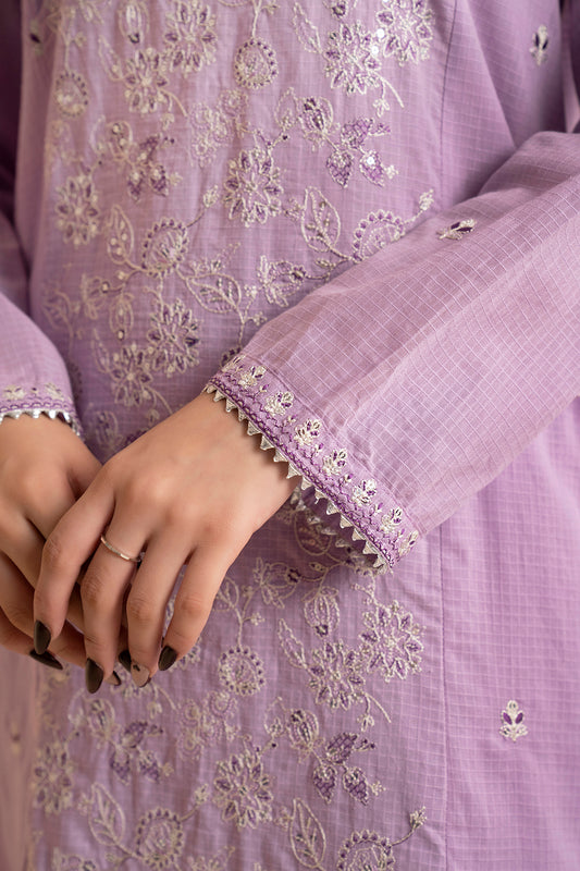 Embroidered Kurta Dupatta Trouser - 1629