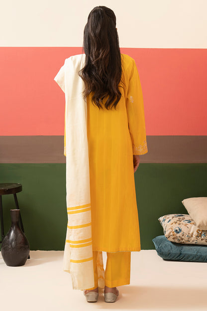 Embroidered Kurta Dupatta Trouser - 1631
