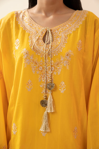 Embroidered Kurta Dupatta Trouser - 1631