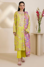 Embroidered Kurta Dupatta Trouser - 1634