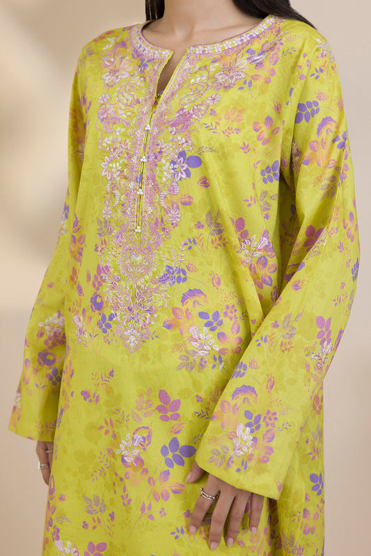 Embroidered Kurta Dupatta Trouser - 1634