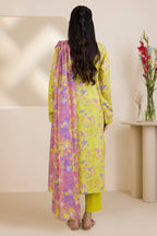 Embroidered Kurta Dupatta Trouser - 1634