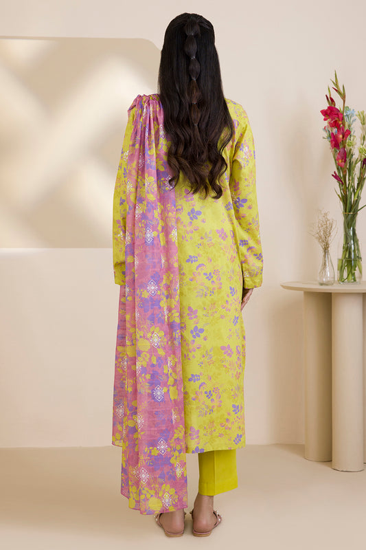 Embroidered Kurta Dupatta Trouser - 1634