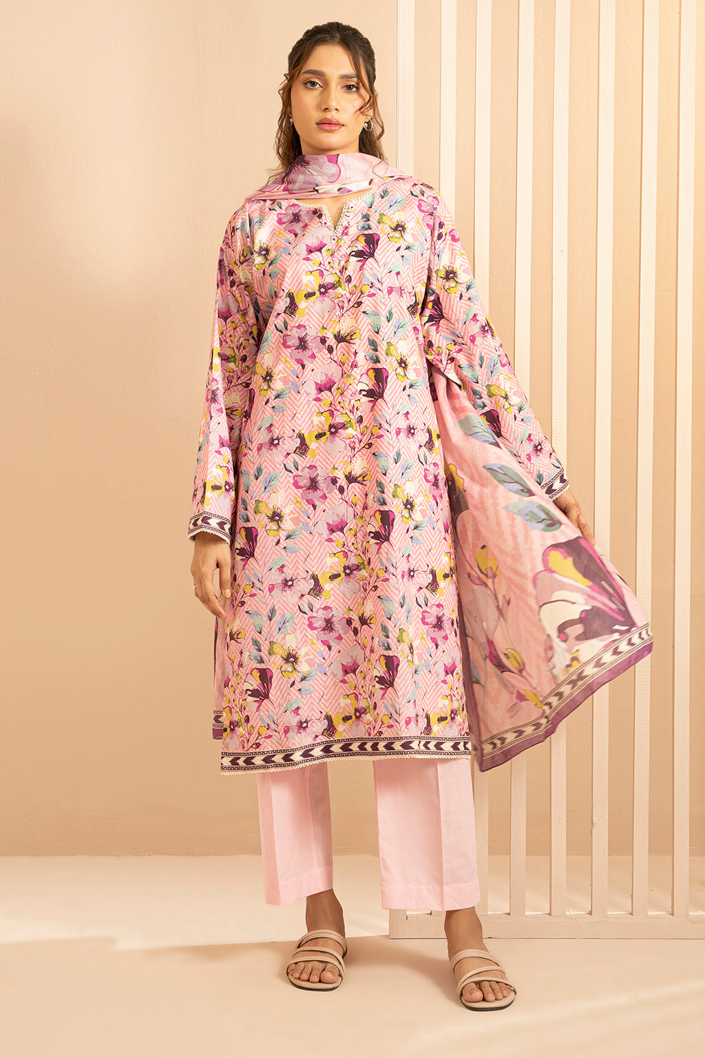 Kurta Dupatta Trouser - 1697