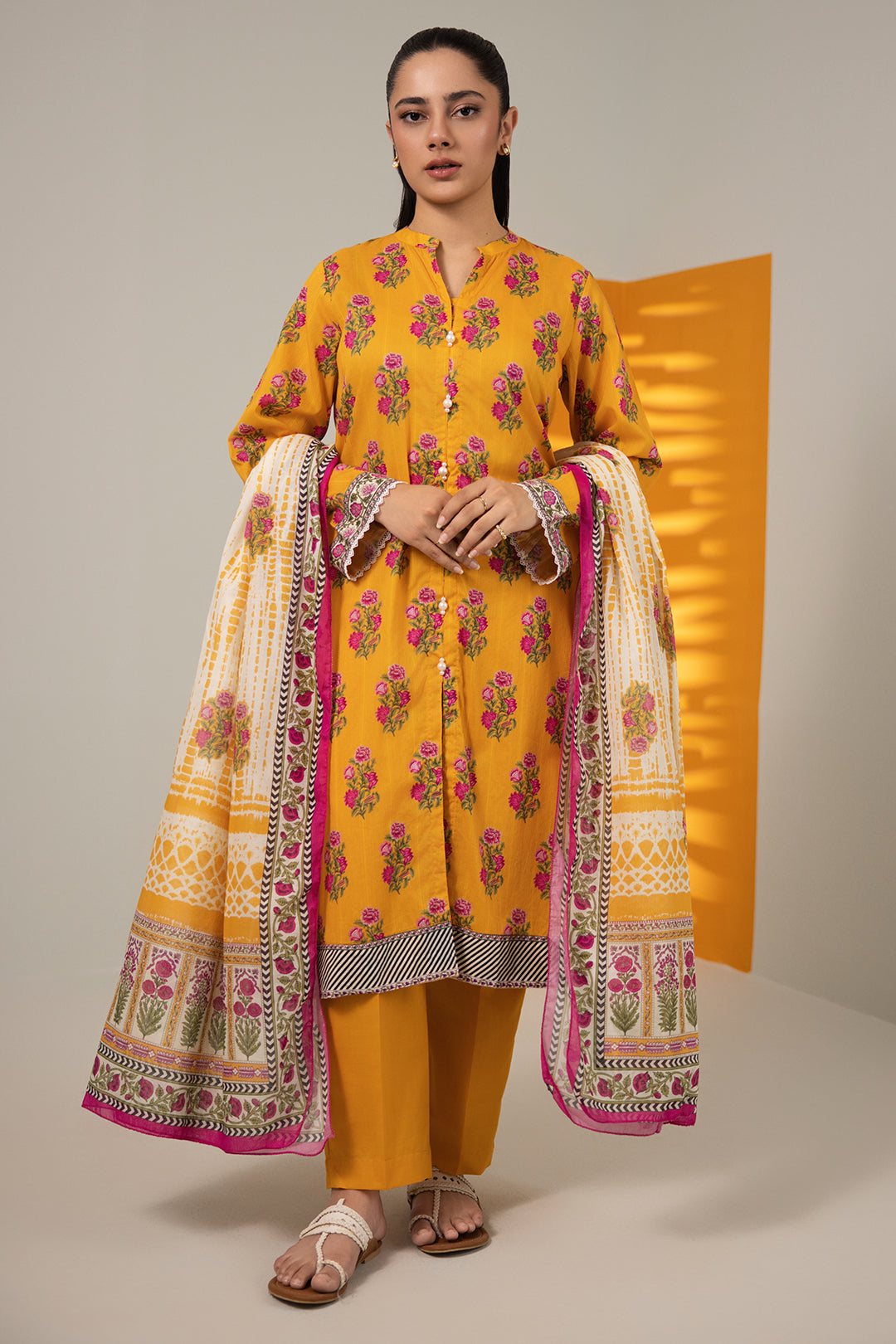 Kurta Dupatta Trouser - 1699