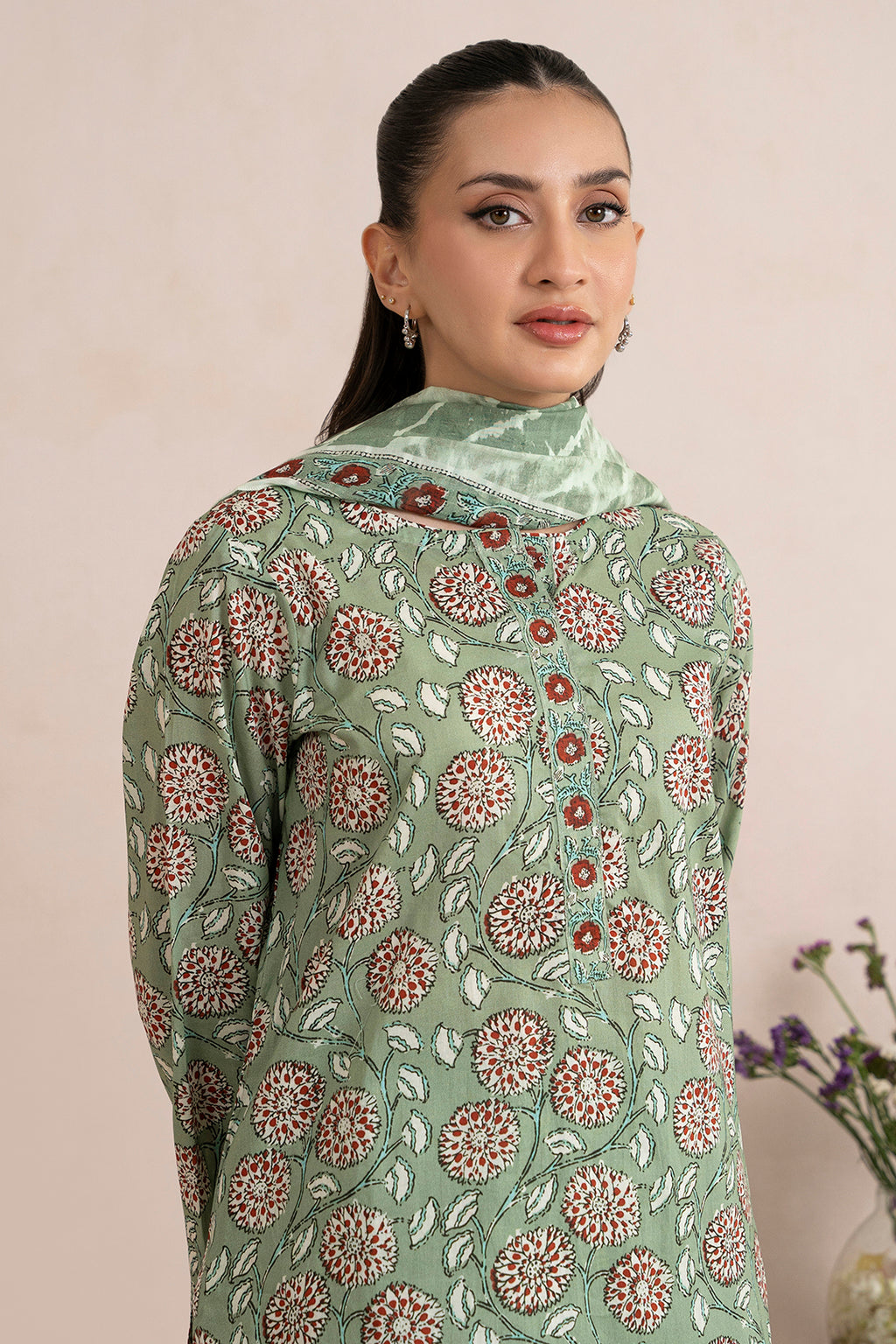 Kurta Dupatta Trouser - 1704