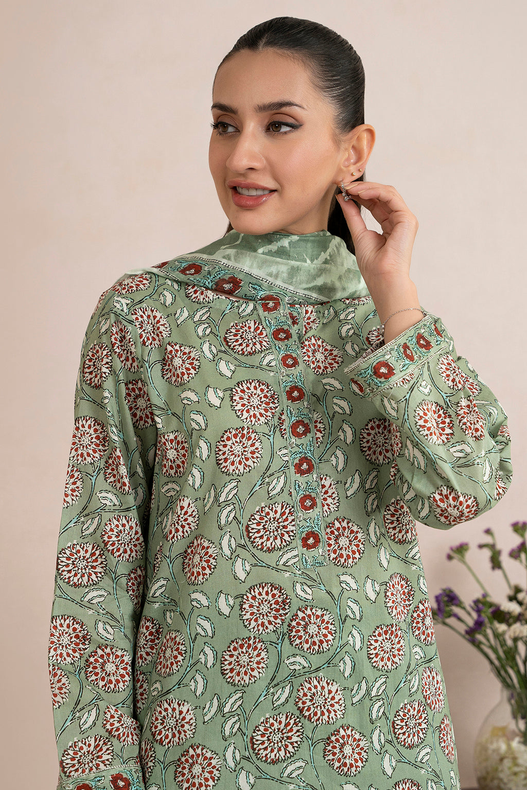 Kurta Dupatta Trouser - 1704