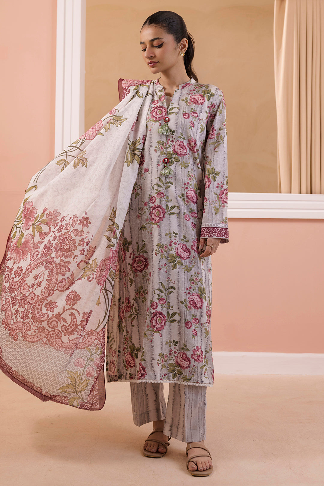 Kurta Dupatta Trouser - 1705