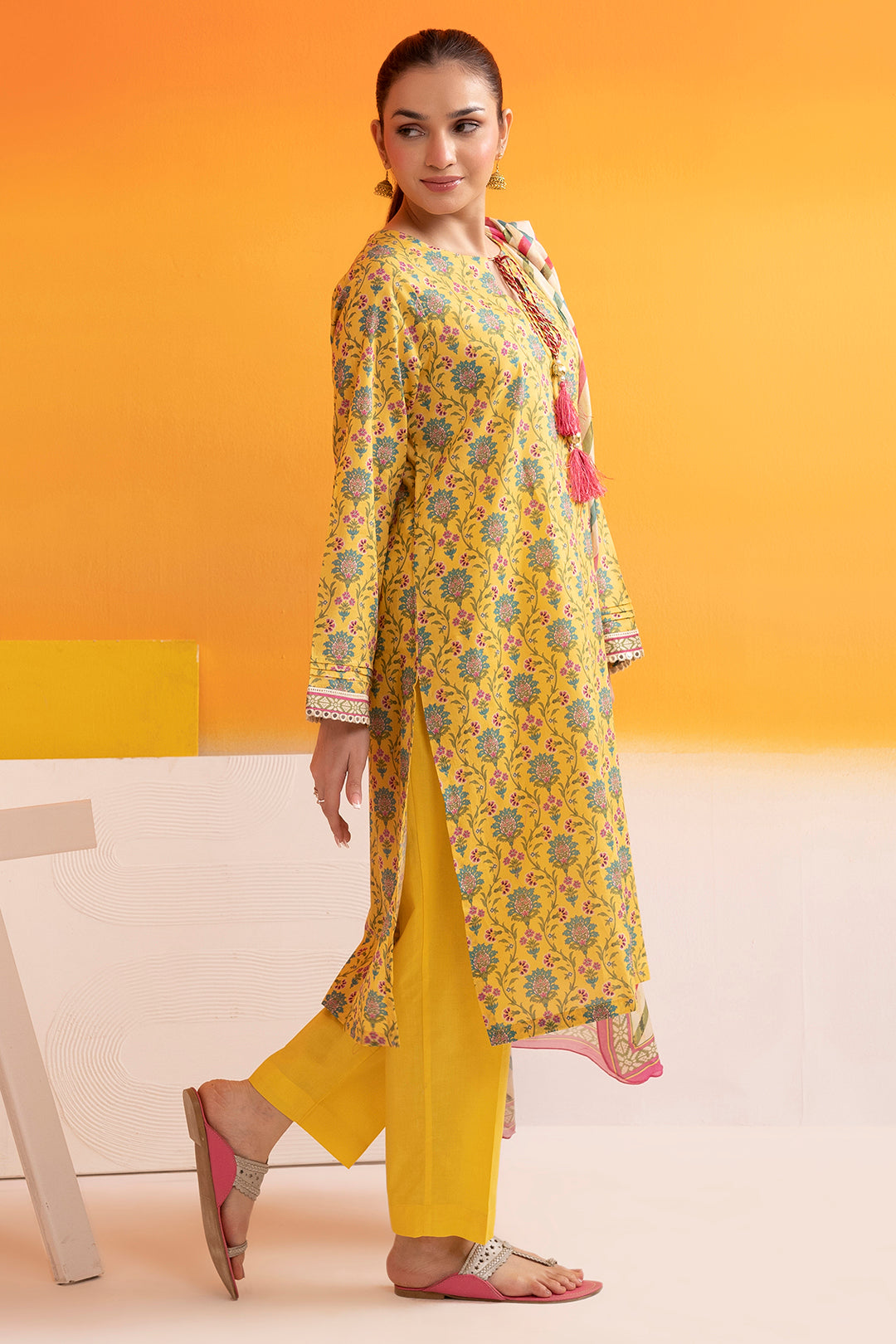 Kurta Dupatta Trouser - 1709