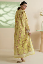 Embroidered Kurta Dupatta Trouser - 1712