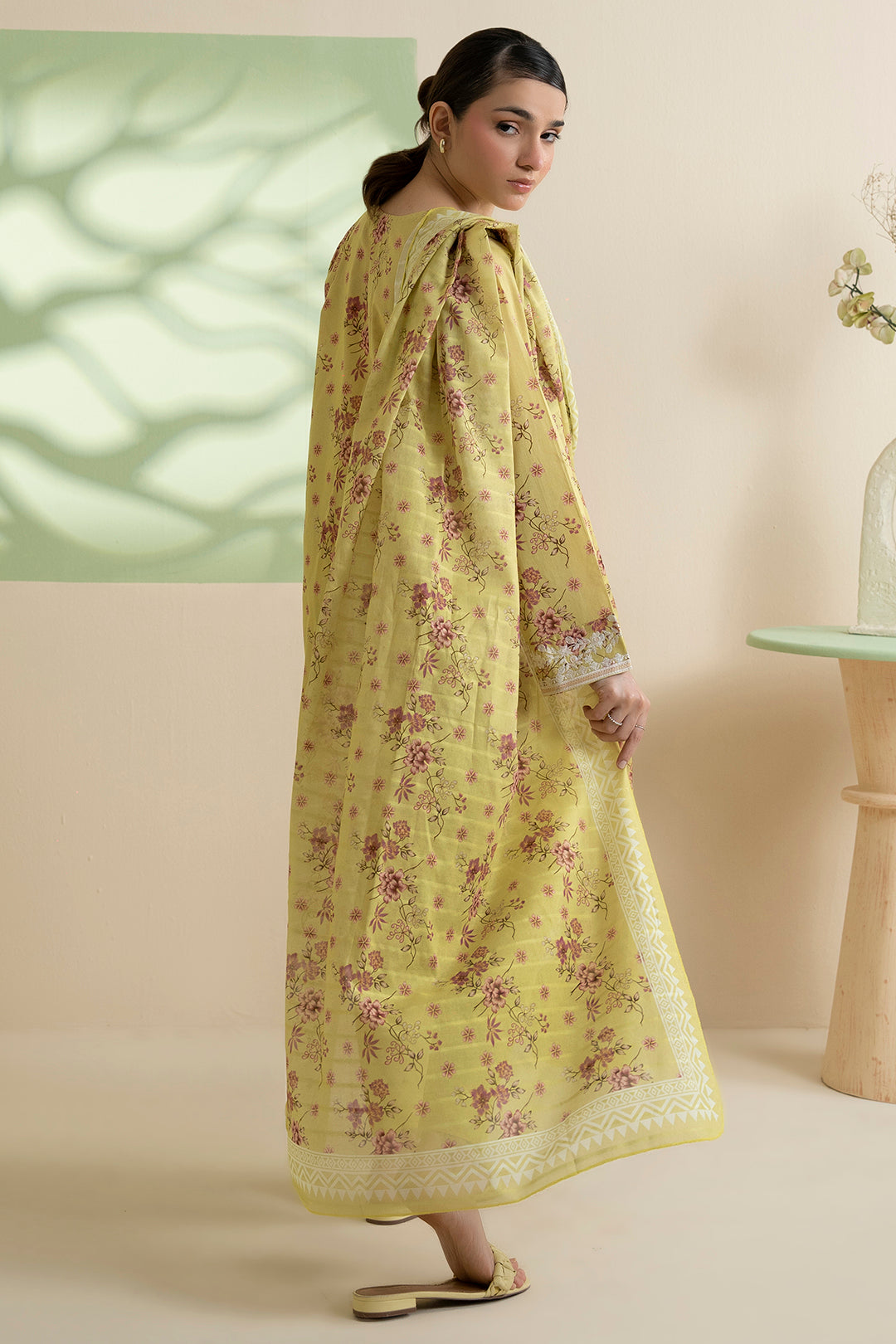 Embroidered Kurta Dupatta Trouser - 1712