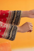 Embroidered Kurta Dupatta Trouser - 1713