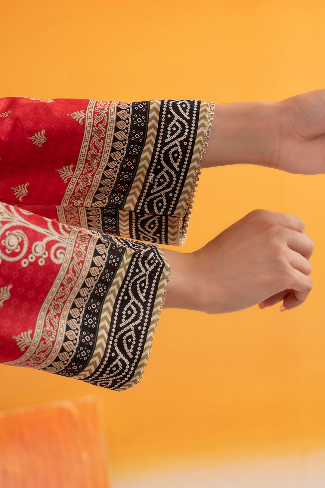 Embroidered Kurta Dupatta Trouser - 1713