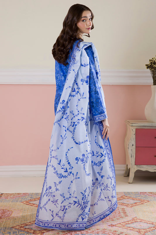 Embroidered Kurta Dupatta Trouser - 1714