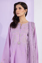 Embroidered Kurta Dupatta Trouser - 1716