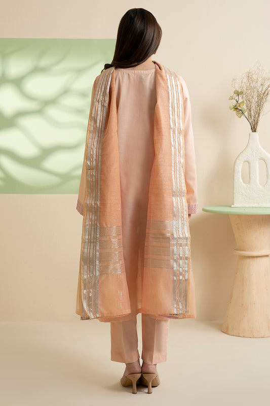 Embroidered Kurta Dupatta Trouser - 1718