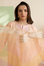 Embroidered Kurta Dupatta Trouser - 1718