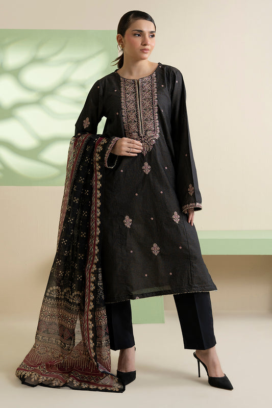 Embroidered Kurta Dupatta Trouser - 1722