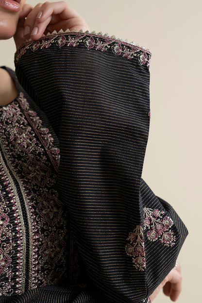 Embroidered Kurta Dupatta Trouser - 1722