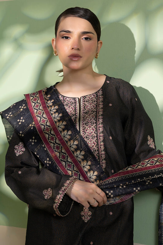 Embroidered Kurta Dupatta Trouser - 1722
