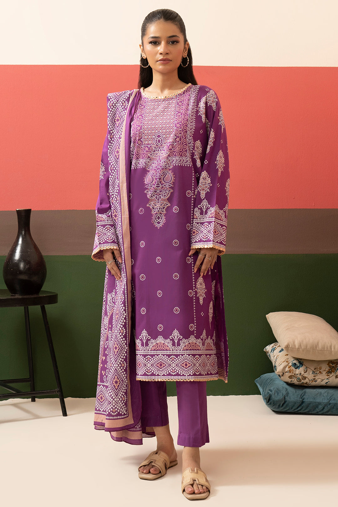 Kurta Dupatta Trouser - 1776