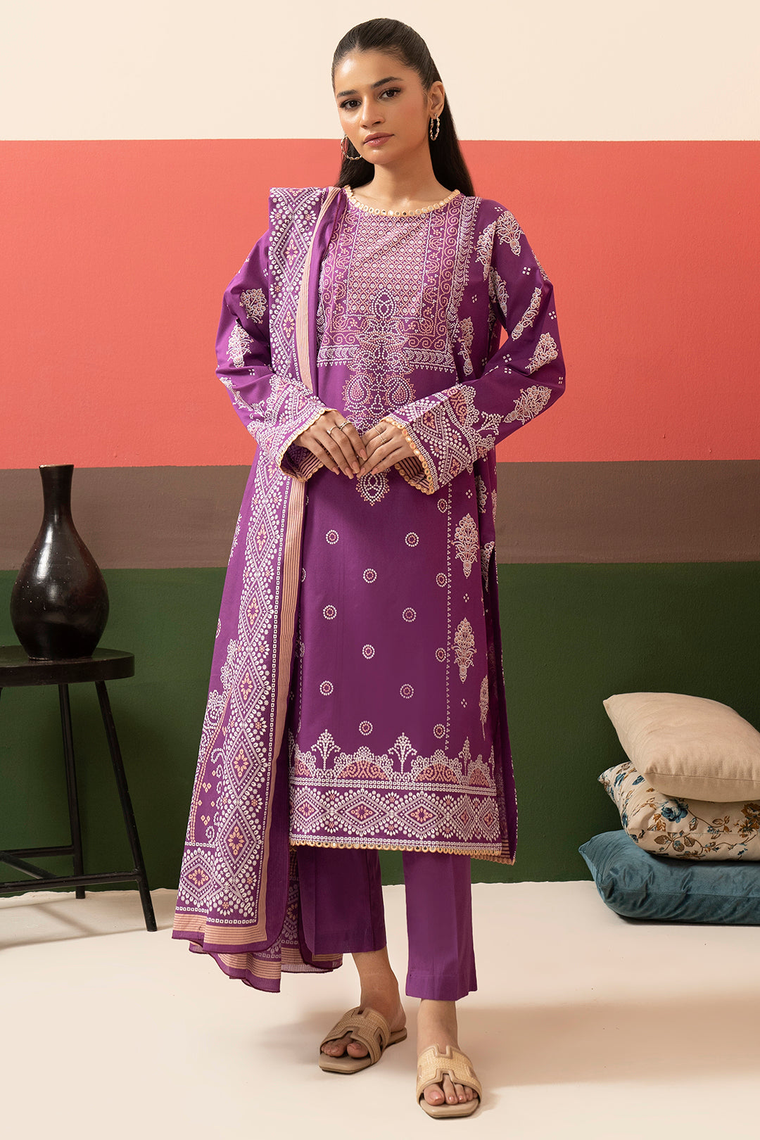 Kurta Dupatta Trouser - 1776