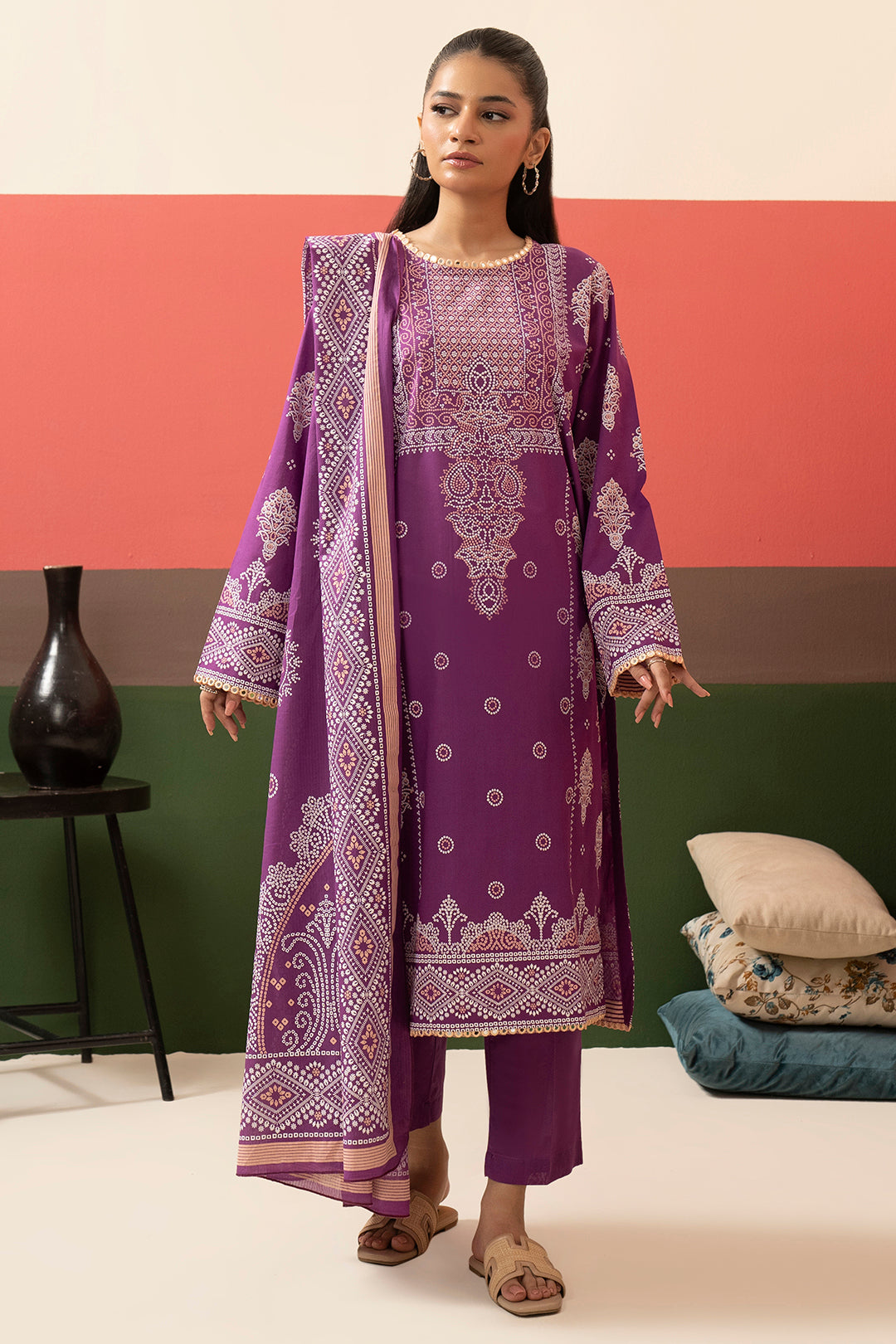 Kurta Dupatta Trouser - 1776
