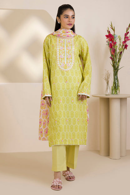 Embroidered Kurta Dupatta Trouser - 1787