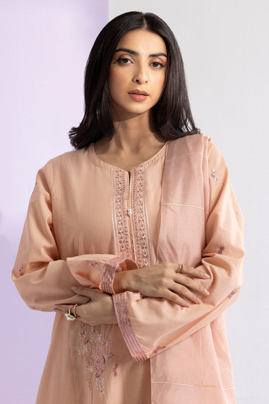 Embroidered Kurta Dupatta Trouser - 1790