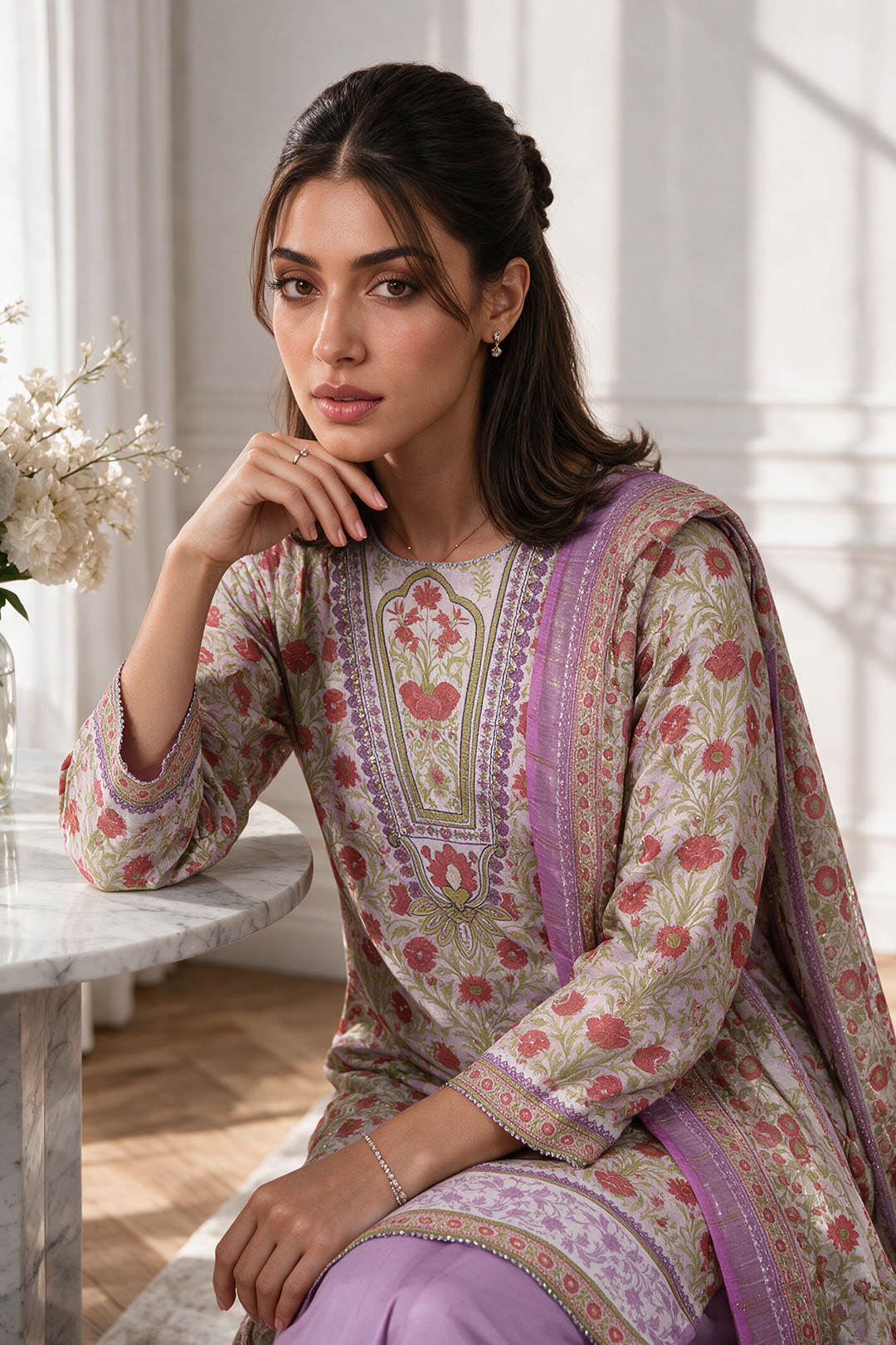 Kurta Dupatta Trouser - 1826