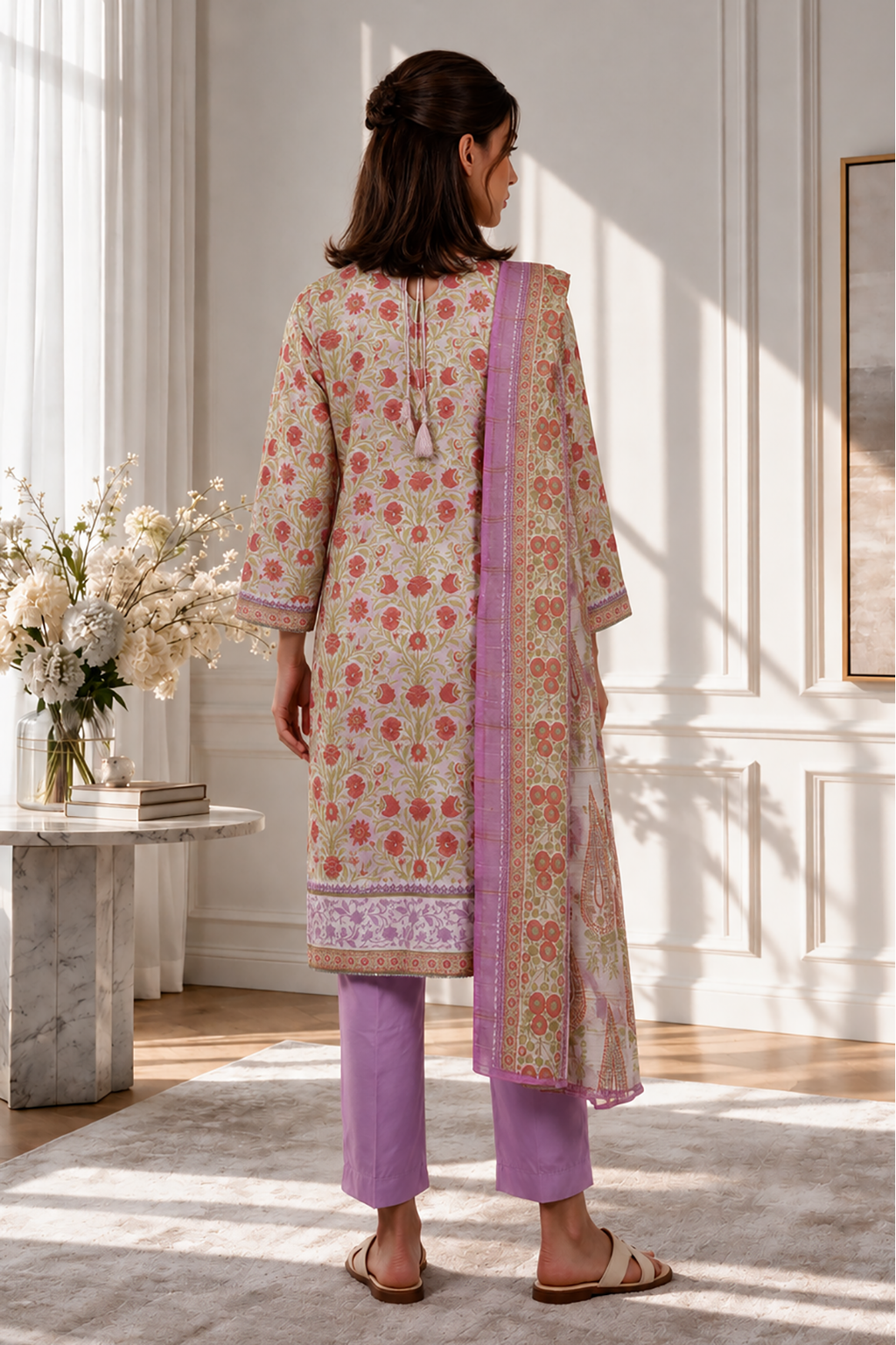 Kurta Dupatta Trouser - 1826