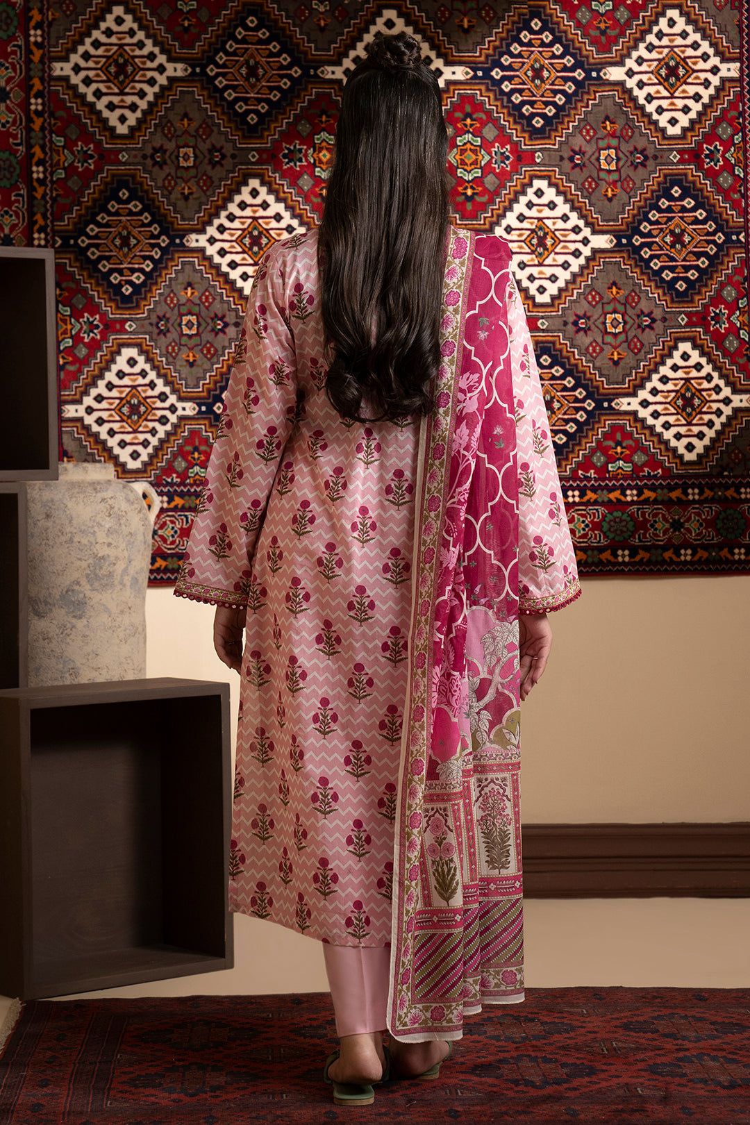 Kurta Dupatta Trouser - 1828