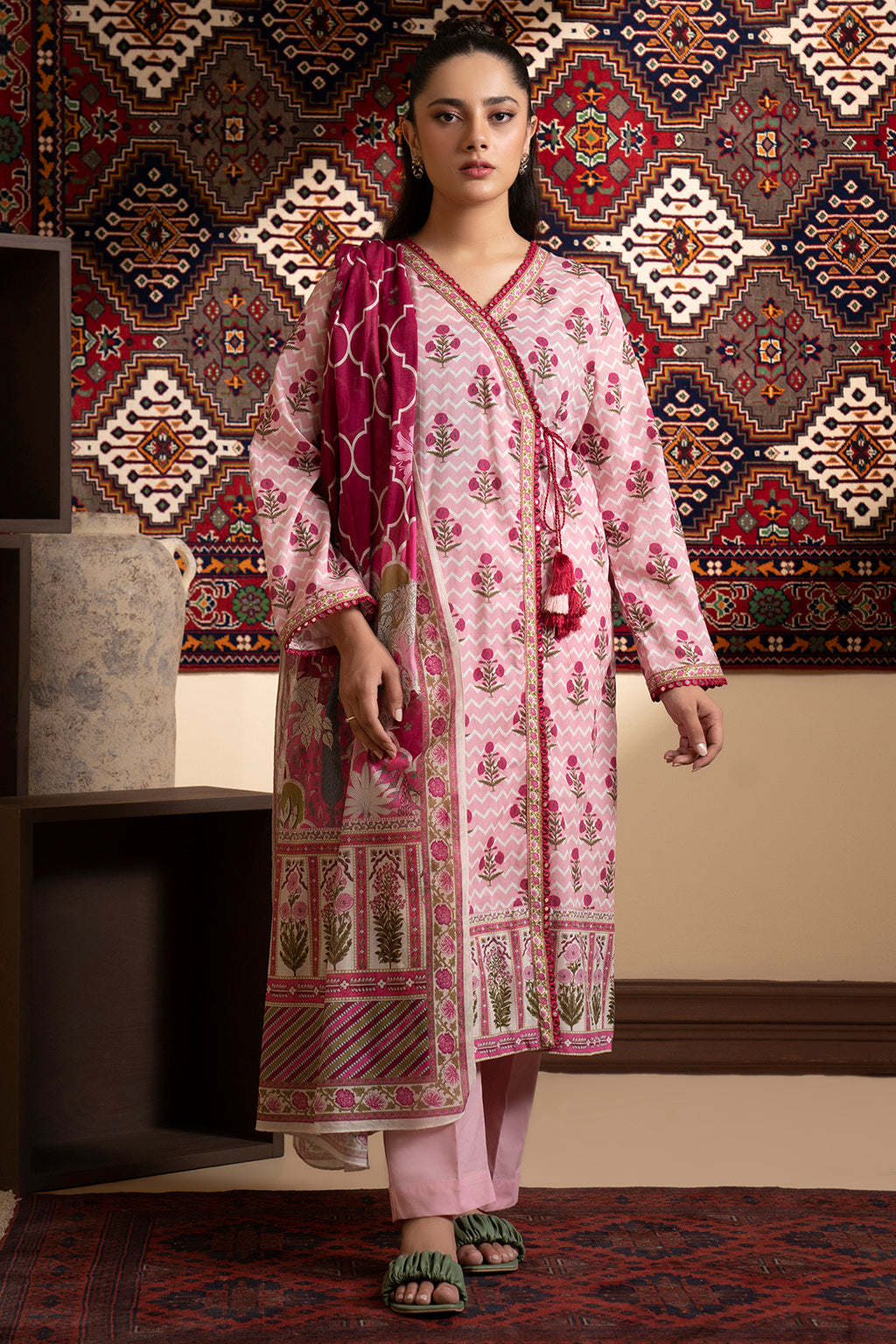 Kurta Dupatta Trouser - 1828