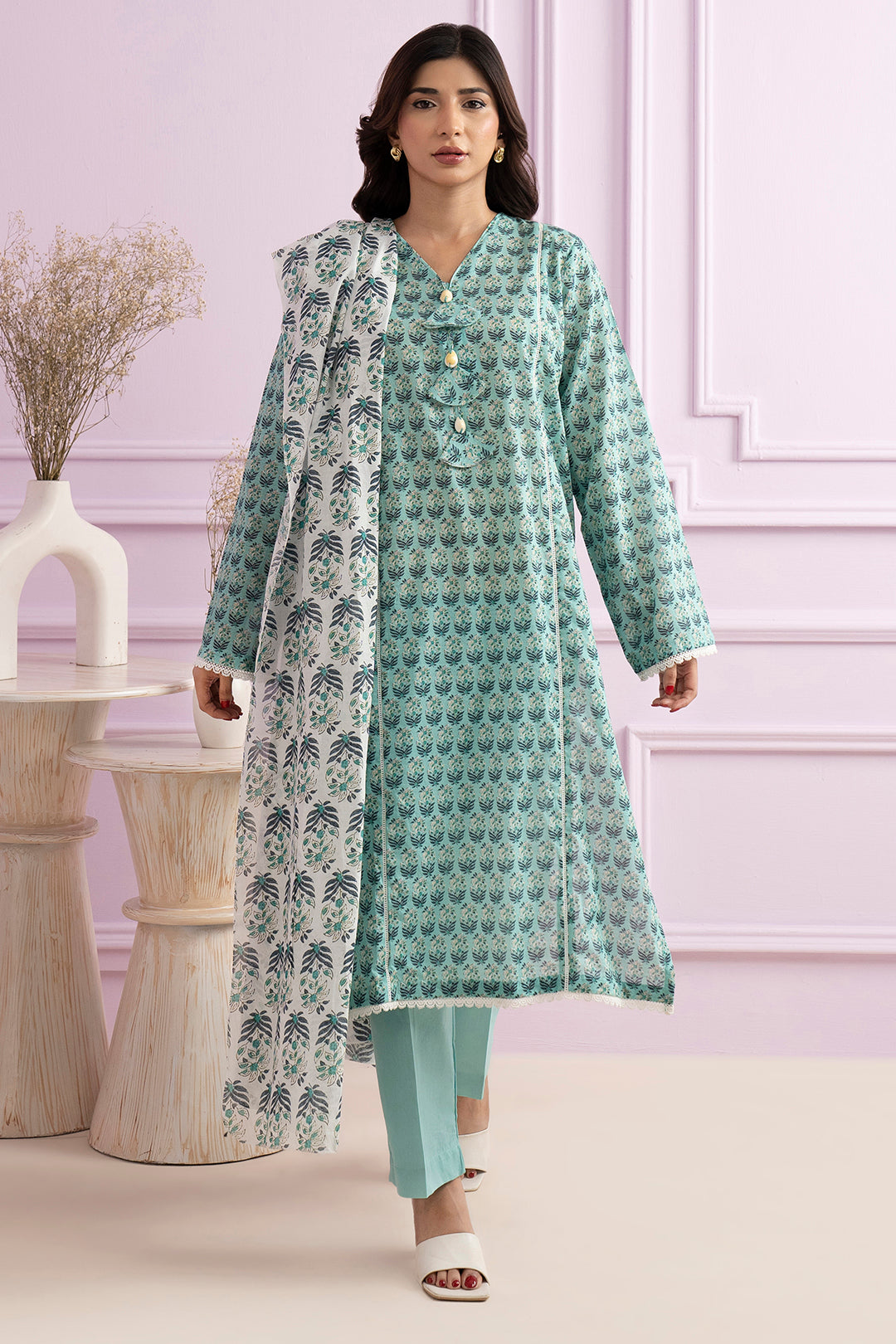 Kurta Dupatta Trouser - 1829