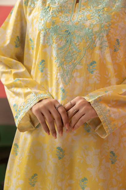Embroidered Kurta Dupatta Trouser - 1831