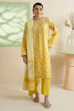 Embroidered Kurta Dupatta Trouser - 1832