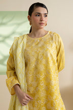 Embroidered Kurta Dupatta Trouser - 1832