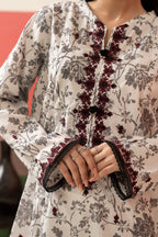 Embroidered Kurta Dupatta Trouser - 1833