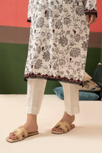 Embroidered Kurta Dupatta Trouser - 1833