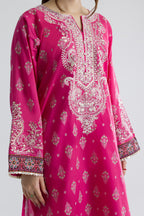 Embroidered Kurta Dupatta Trouser - 1834
