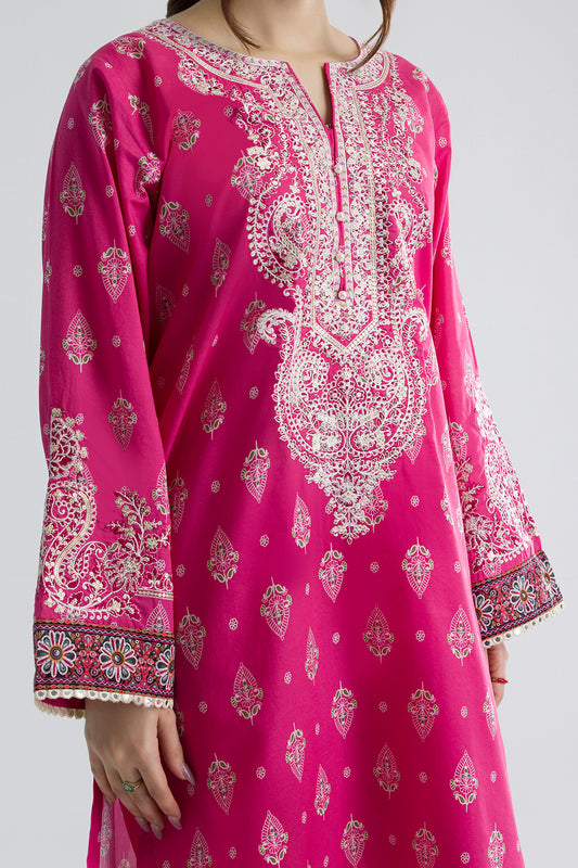 Embroidered Kurta Dupatta Trouser - 1834
