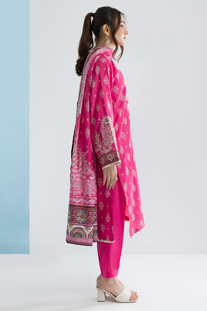 Embroidered Kurta Dupatta Trouser - 1834