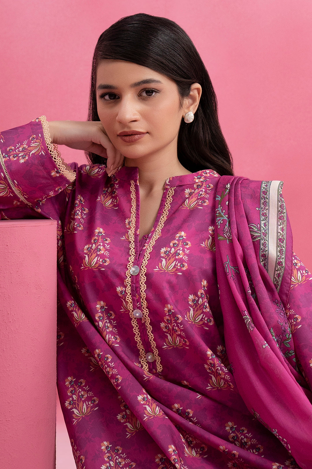 Kurta Dupatta Trouser - 1860