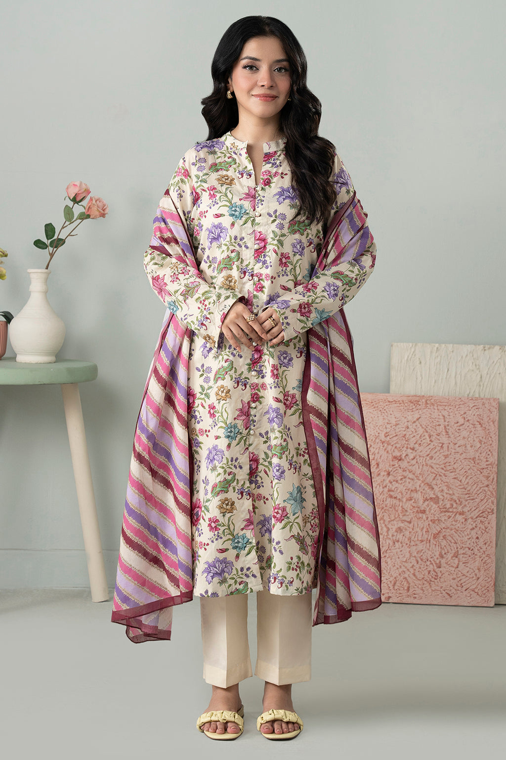 Kurta Dupatta Trouser - 1862