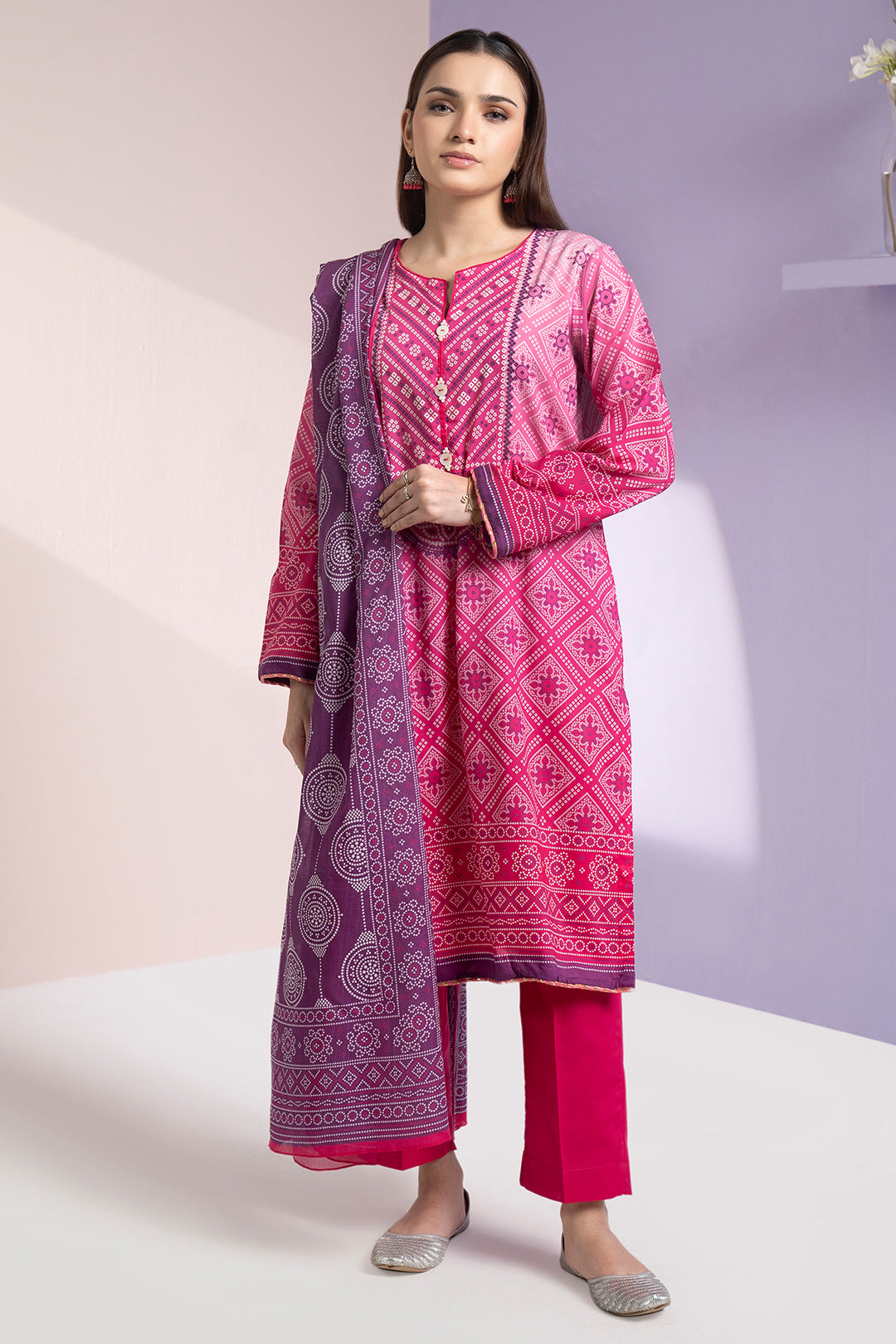 Kurta Dupatta Trouser - 1864